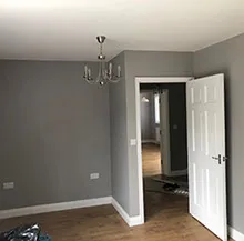 grey bedroom