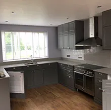 new grey kitchen